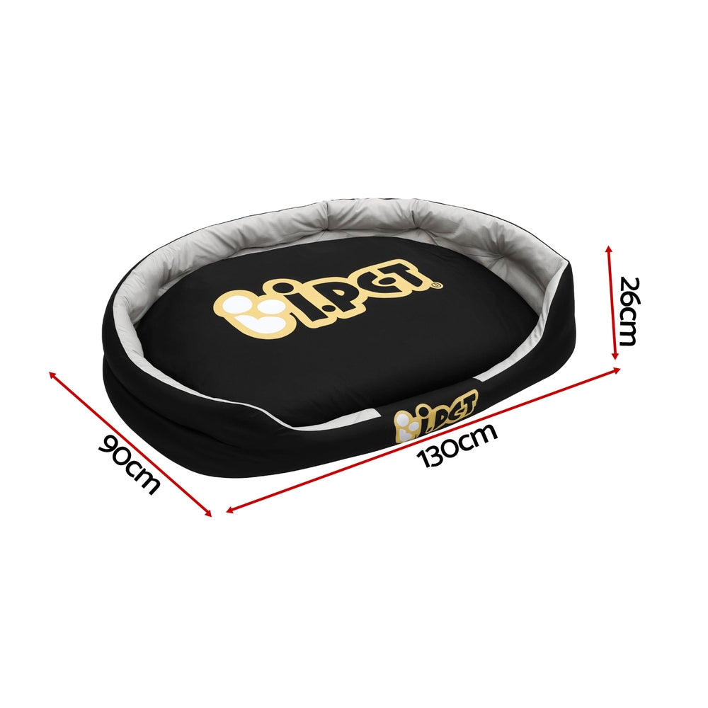 XXL Dog Bed | Jumbo Pet Sofa Cushion | Calming Washable Mat | 130x90x26cm