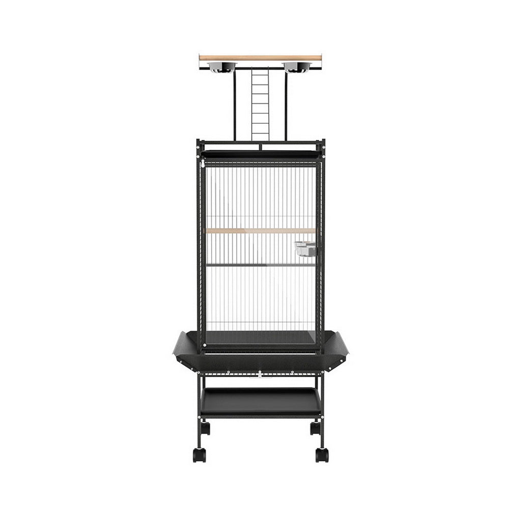 Bird Cage | Large 155cm Parrot Aviary | Stand-Alone Budgie Wheels