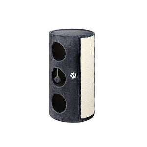 Cat Tree Scratching Post Tower | Scratcher 70cm | Wooden Condo Trees House