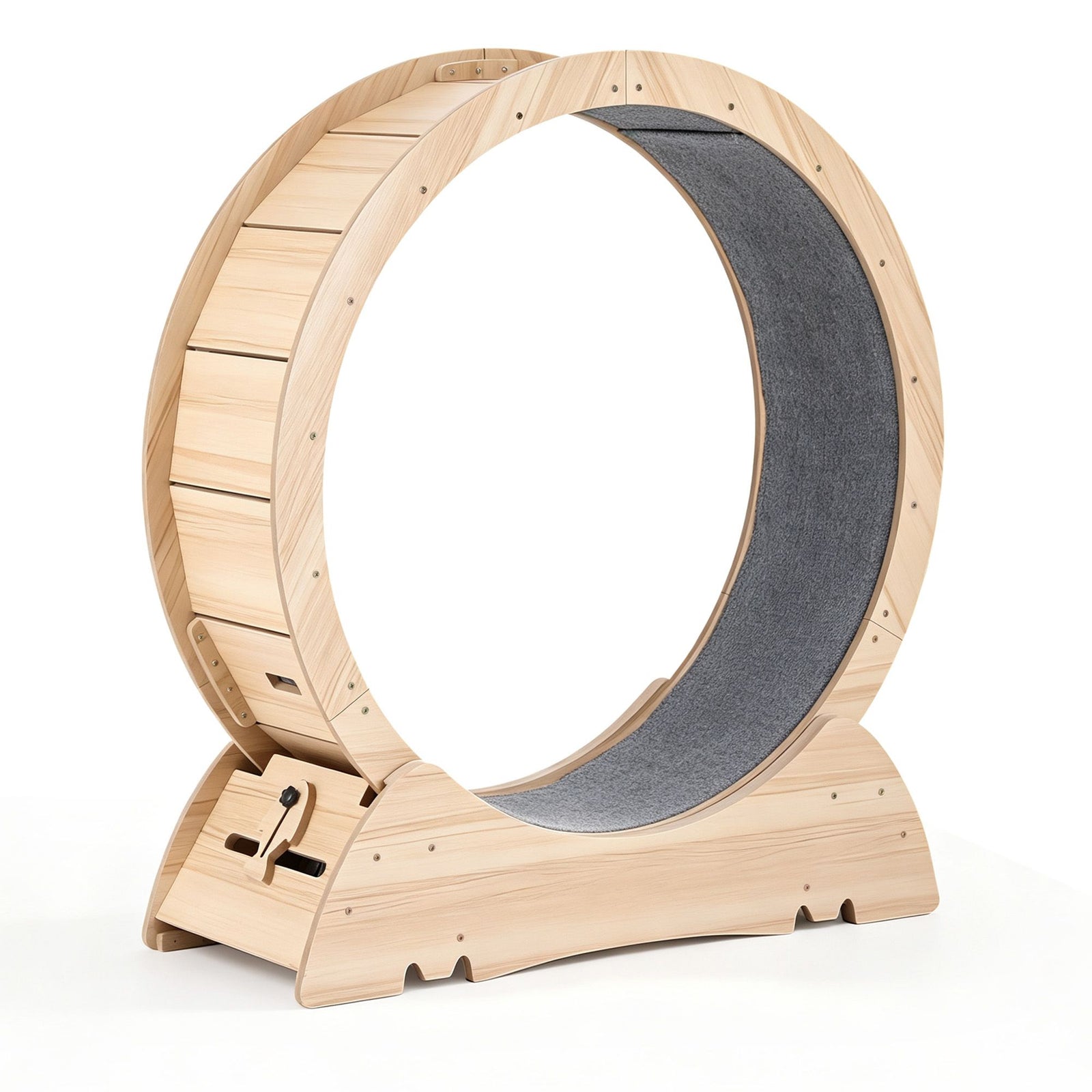 Wooden Cat Exercise Wheel | 91cm Indoor Cat Treadmill