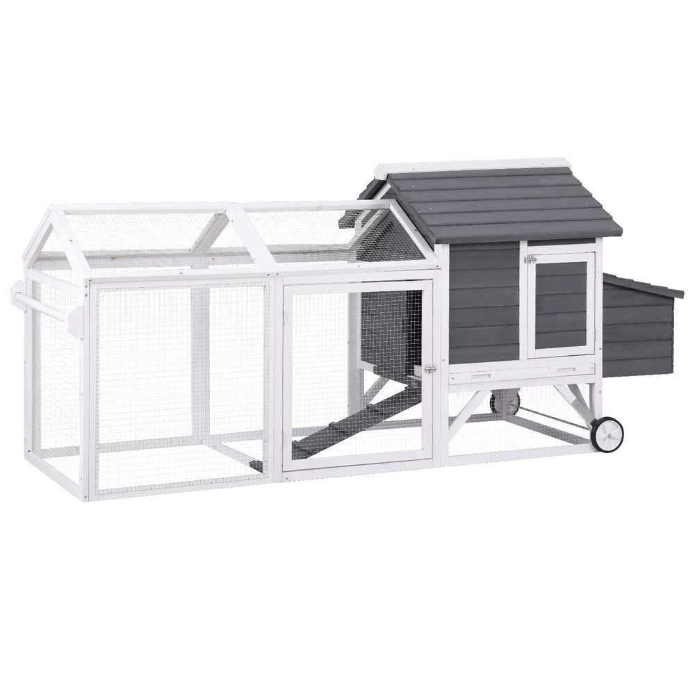 Chicken Coop Rabbit Hutch | Extra Large Wooden Run Bunny Cage