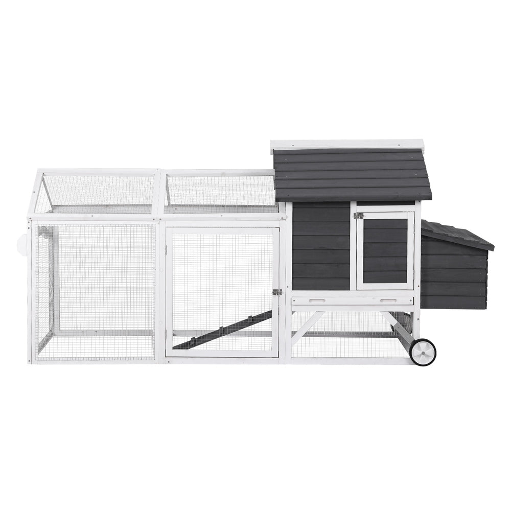 Chicken Coop Rabbit Hutch | Extra Large Wooden Run Bunny Cage