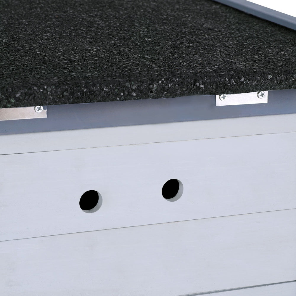 i.Pet Rabbit Hutch | Outdoor Cat House | Wooden Shelter Condo | Small Enclosure | Indoor