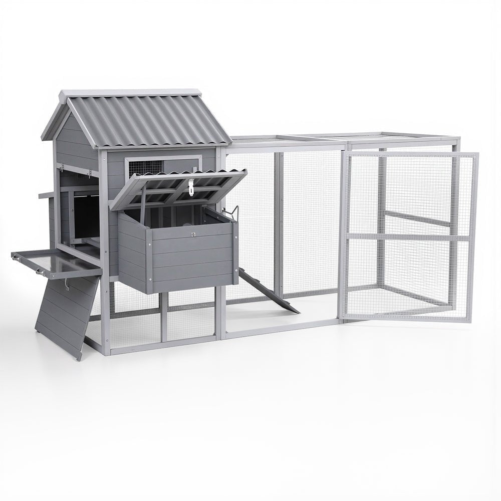 Extra Large Chicken Coop | Wooden Run | Rabbit Hutch / Poultry House | Outdoor