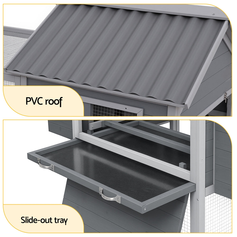 Extra Large Chicken Coop | Wooden Run | Rabbit Hutch / Poultry House | Outdoor