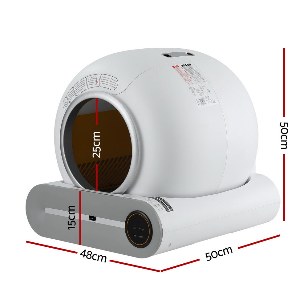 Automatic Cat Litter Box | Self-Cleaning Large Smart Toilet Tray App Control 9L