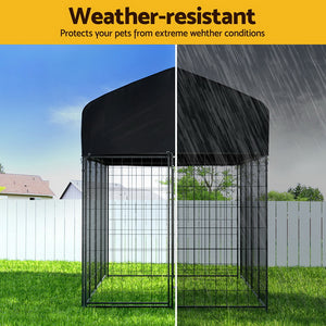 Dog Kennel | Extra Large House Outdoor Playpen | Metal Backyard