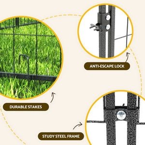 Dog Kennel | Extra Large House Outdoor Playpen | Metal Backyard