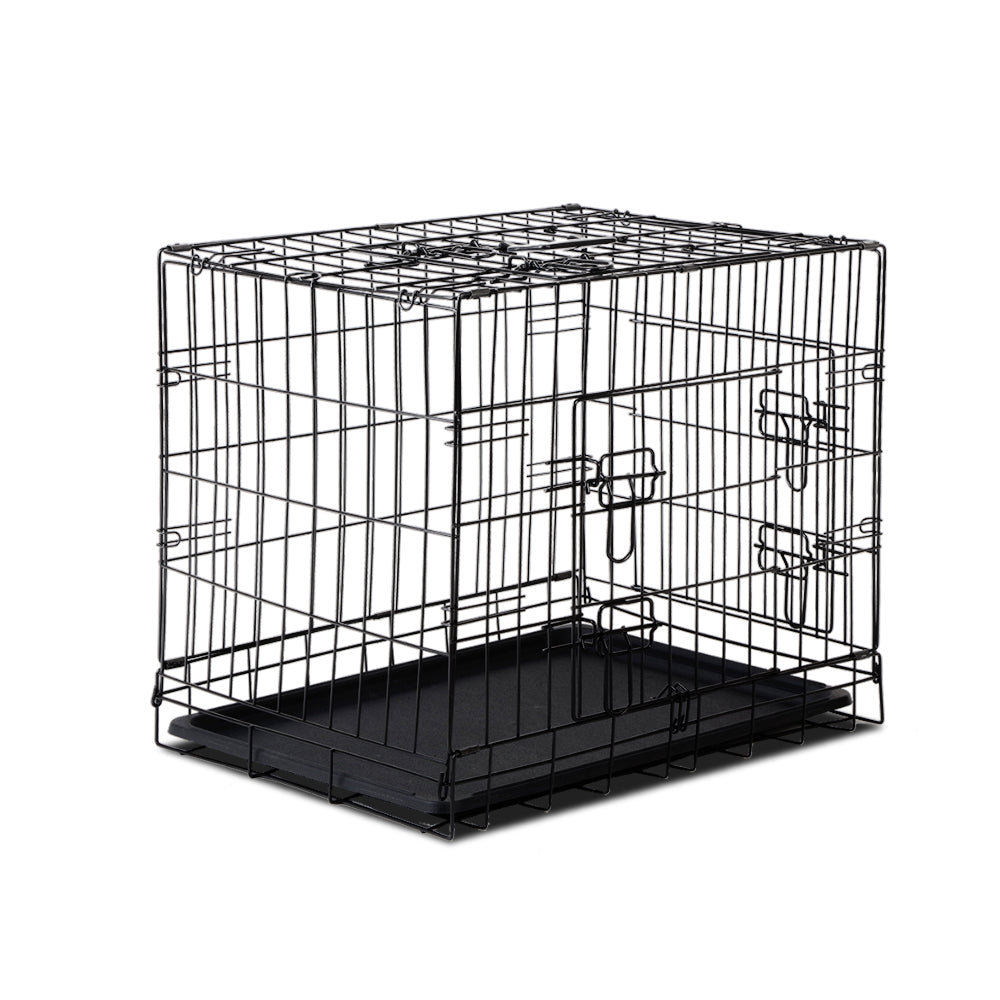 24" Dog Cage Crate Kennel | 3 Doors