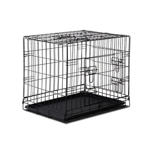 24" Dog Cage Crate Kennel | 3 Doors