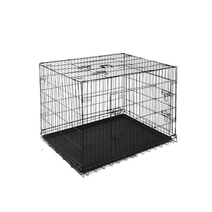 42" Dog Cage Crate | Large Kennel 3 Doors
