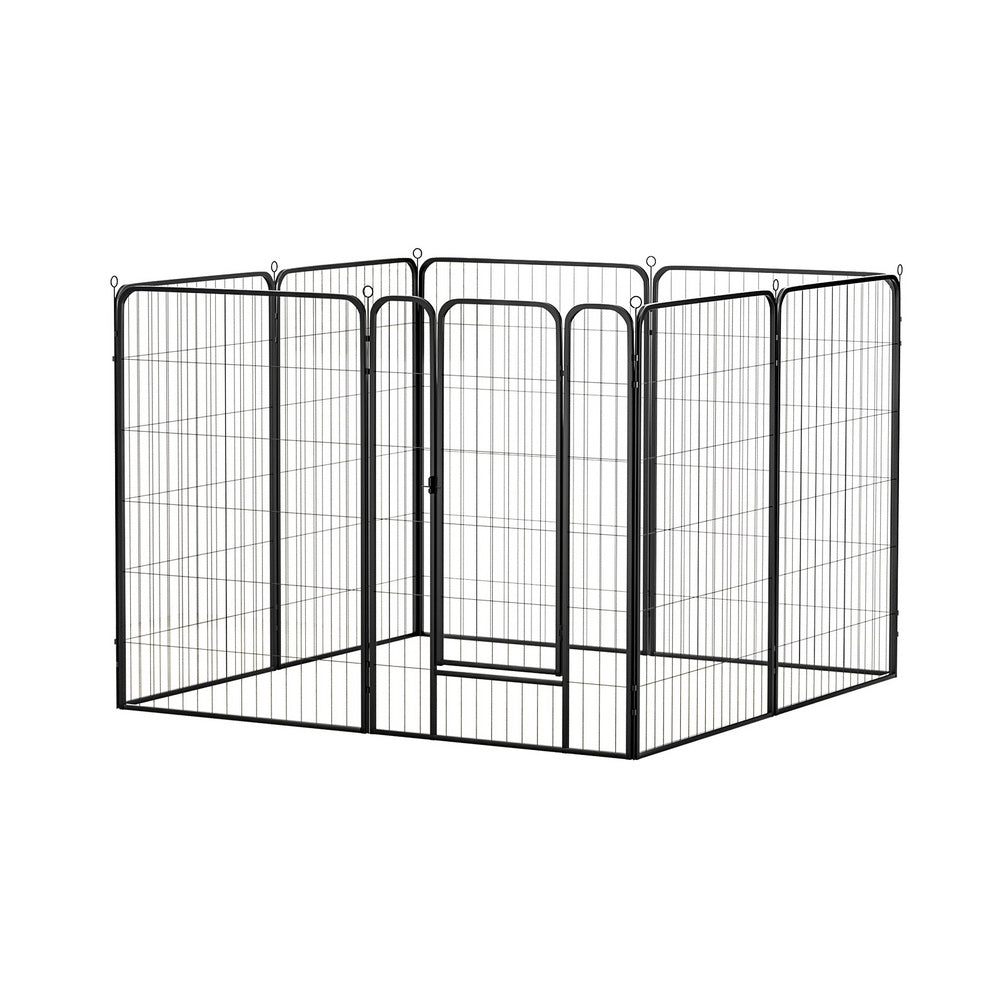 i.Pet Dog Playpen 48" | 8 Panel Puppy Fence & Kennel | Indoor & Outdoor Pet Enclosure