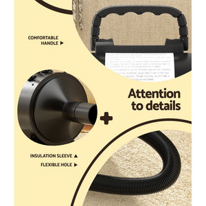 Pet Hair Dryer | Dog & Cat Grooming Speed Blower Hairdryer Heater Low Noise