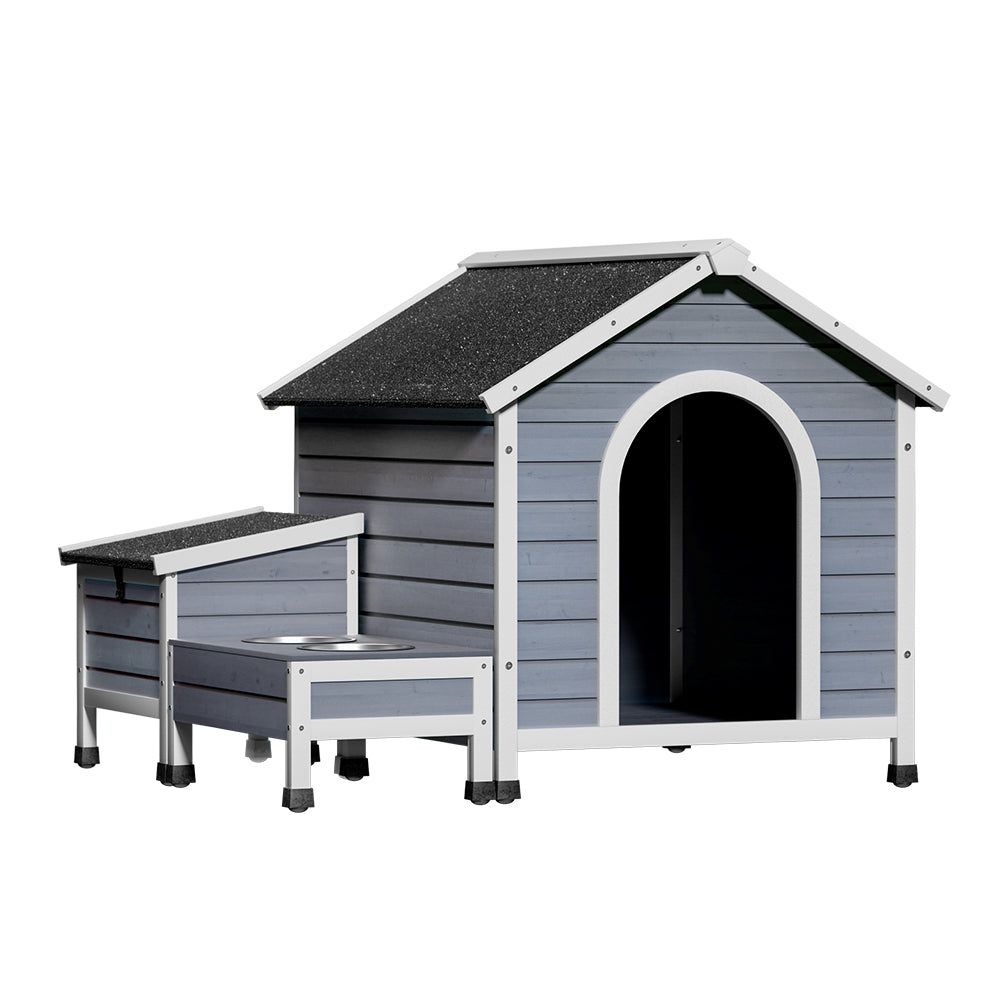 Dog Kennel House | Large Wooden Outdoor Pet Kennels Indoor Puppy Cabin
