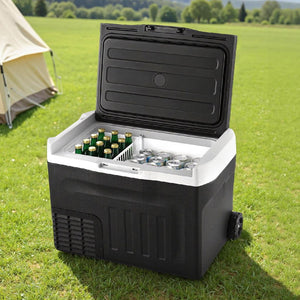 Glacio Portable Fridge 30L | Camping & Bar Fridge Freezer | 12V/24V/240V | Travel & Outdoor