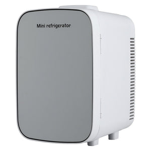 Portable Mini Fridge | Cooler & Warmer | 12V + 220V | White