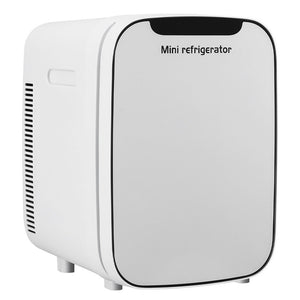Mini Fridge | Portable Cooler Warmer | Car & Office | 12V/220V | White