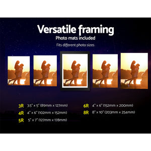 Photo Frames | Art Holder | 11PCS | 5x7" | 6x8" | 8x10" | Black