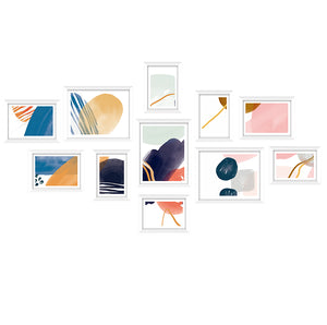 Photo Frames | Art Holder | 11PCS | 5x7" | 6x8" | 8x10" | White