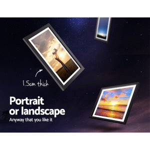 Artiss Photo Frames Art Holder | 26PCS | 8x10" | 5x7" | 4x6" | 3.5x5" | Black