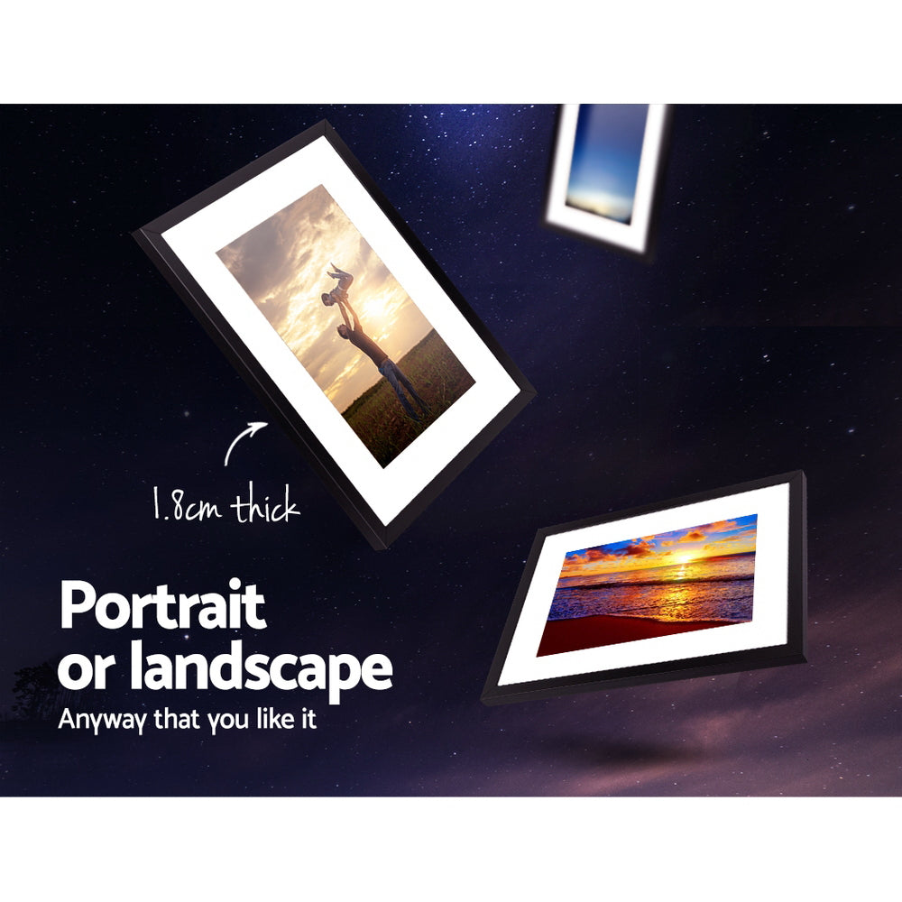 3 PCS Photo Frame Wall Set | A3 Picture | Home Decor | Art | Gift | Present | Black
