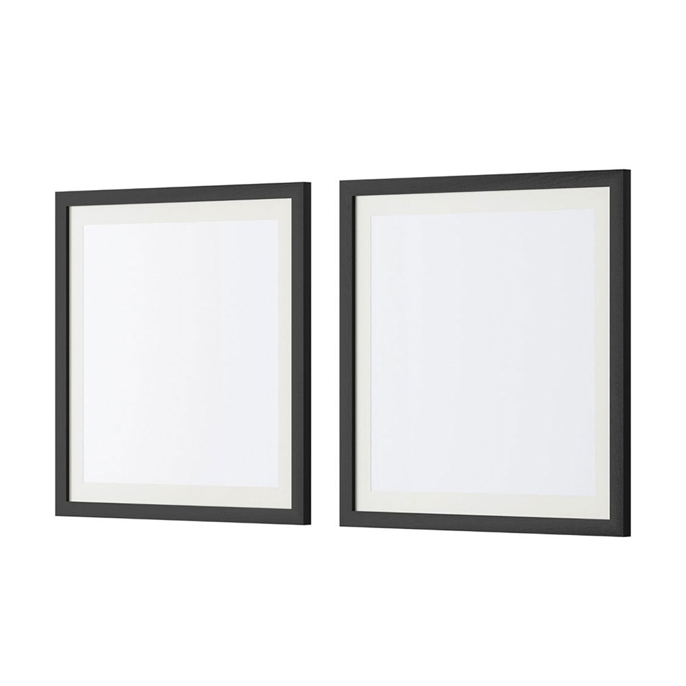2PCS Photo Frame Set | Black Color | Wall Display