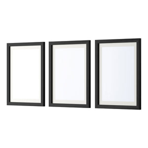 3PCS Photo Frame Set | Black Color | Wall Hanging