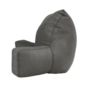 Reading Pillow | Back Rest | Lumbar Support Cushion | Grey