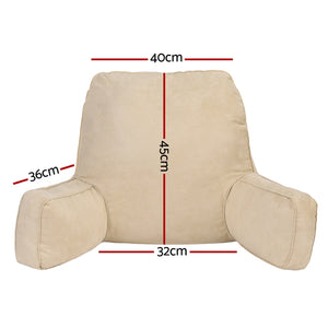 Backrest Reading Cushion | Lumbar Support | Oatmeal