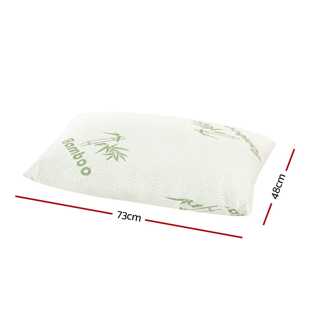 Bedding | 4 Pack Bamboo Pillow | Family | Hotel
