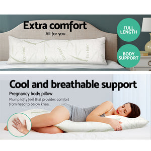 Bedding | Body Support Pillow | Bamboo Cover