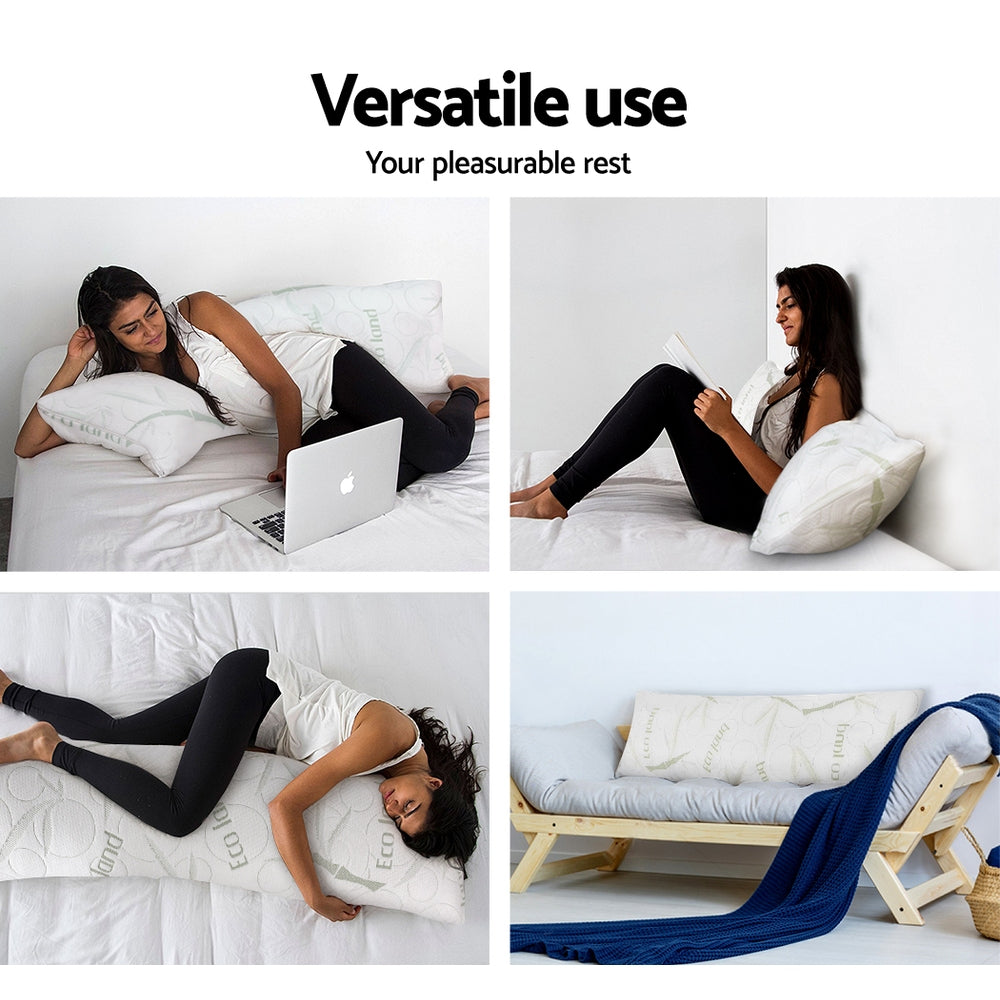 Bedding | Body Support Pillow | Bamboo Cover