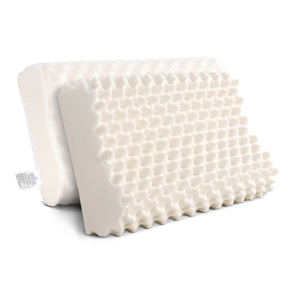 Bedding | Natural Latex Pillow | Twin Pack