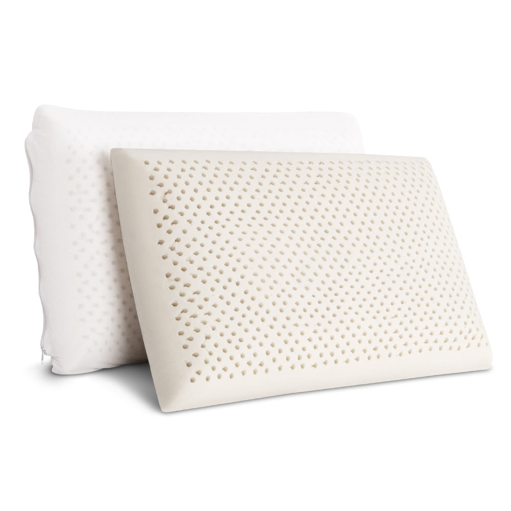 Bedding | Natural Latex Pillow | Classic | Twin Pack