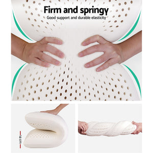 Bedding | Natural Latex Pillow | Classic | Twin Pack