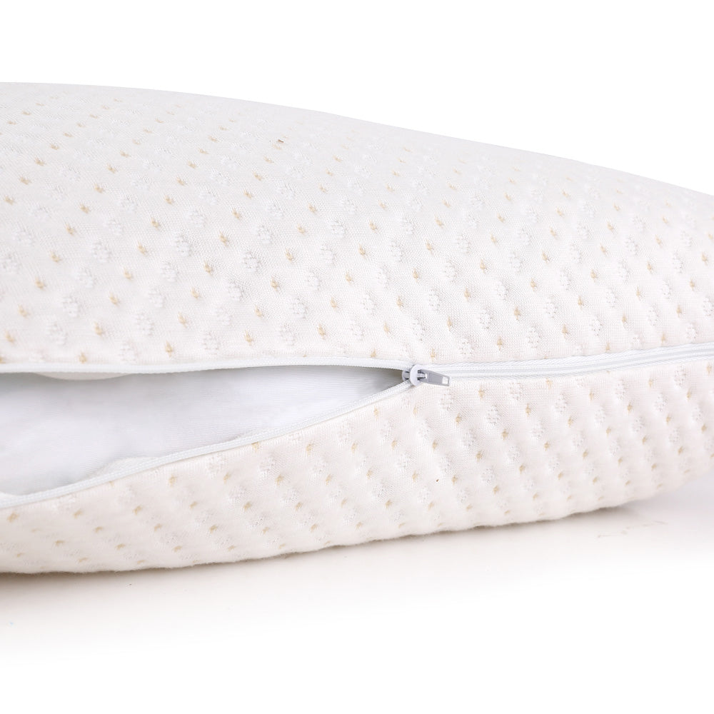 Bedding | Memory Foam Pillow | Bamboo Cover | Twin Pack
