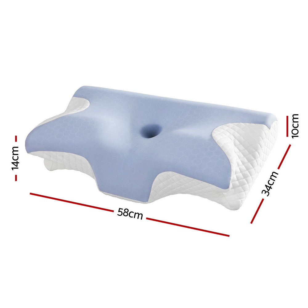 Ergonomic Contour Pillow | Memory Foam | Neck Support