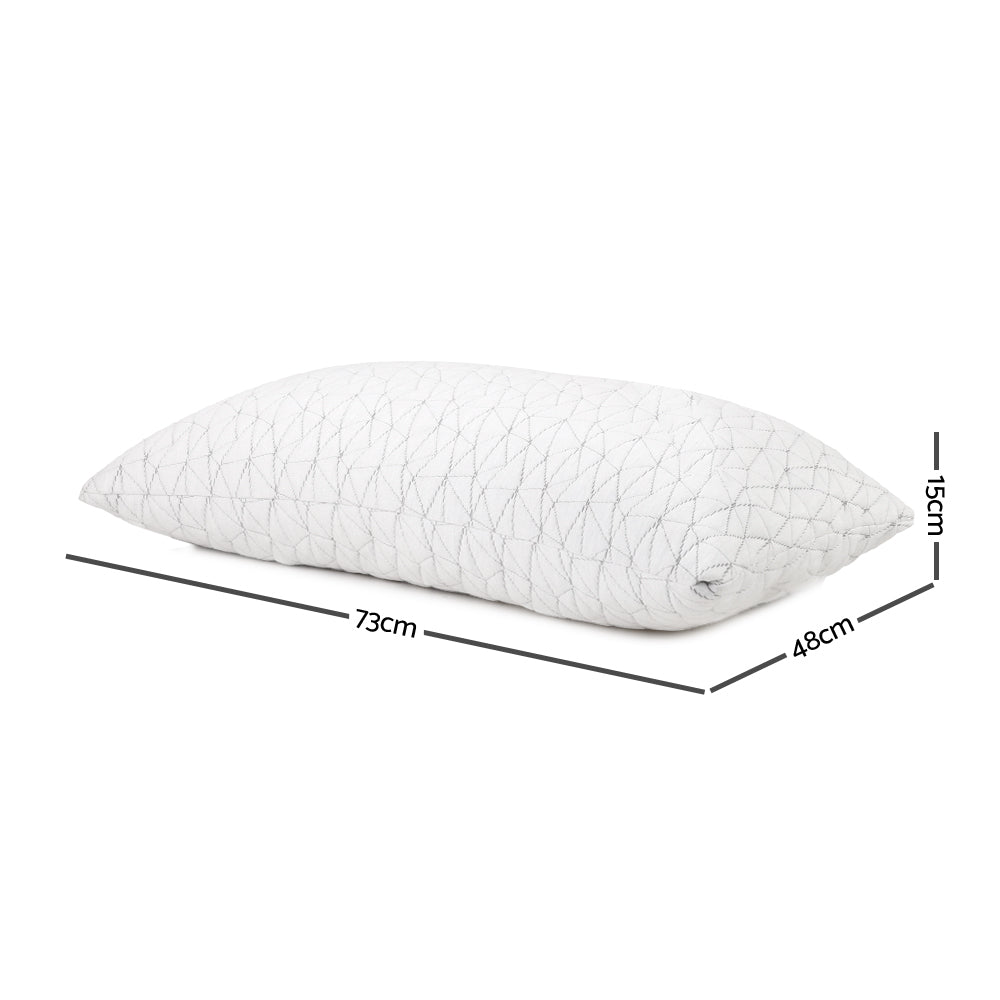Giselle Bedding Memory Foam Pillow | Single Size | Twin Pack