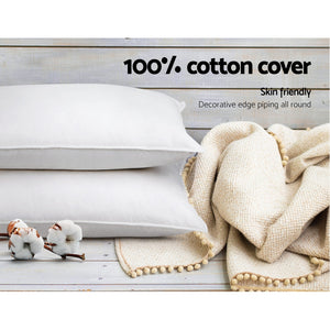 Bedding | 4 Pack Bed Pillow | Family | Hotel | 48x73cm