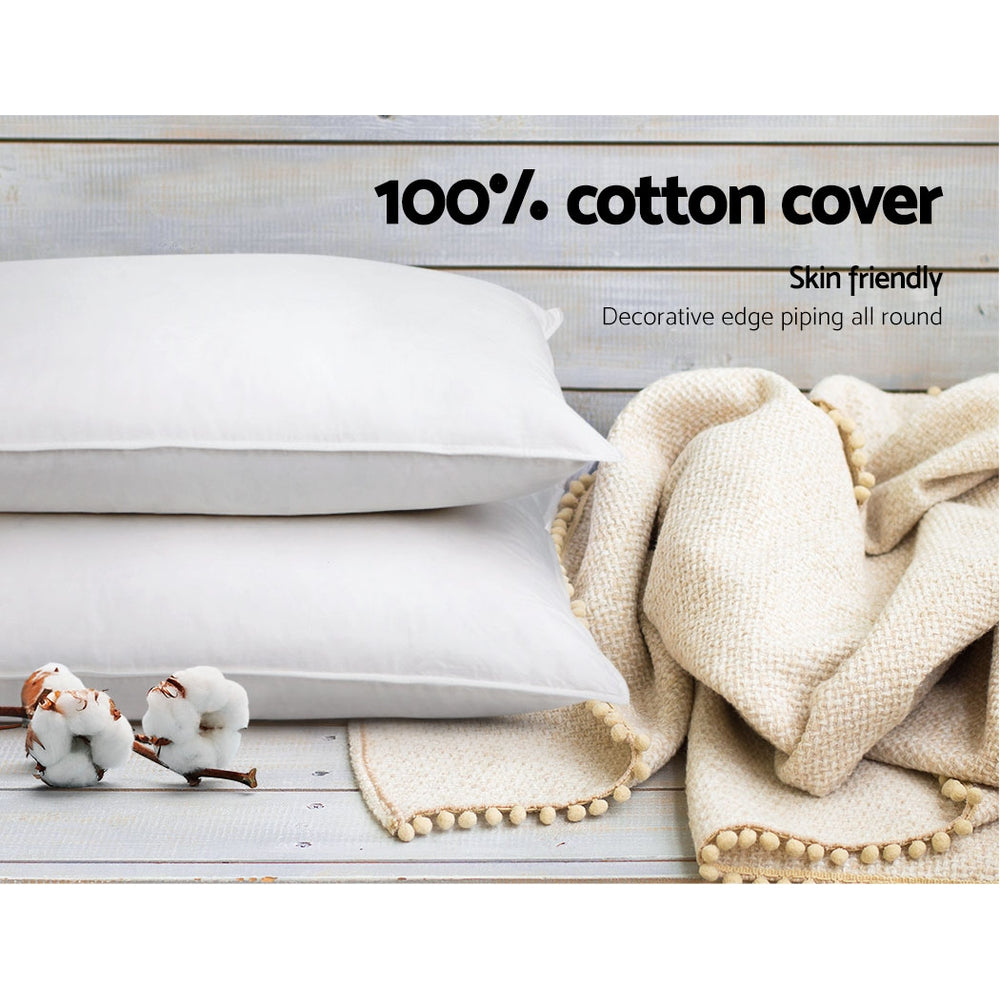 Bedding | 4 Pack Bed Pillow | Family Hotel | 50x90CM