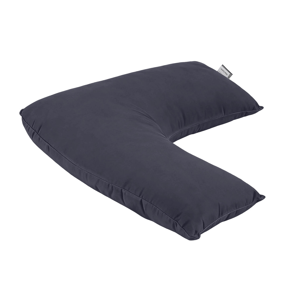 V-Shape Pregnancy Pillow | Boomerang Body Cushion | Grey