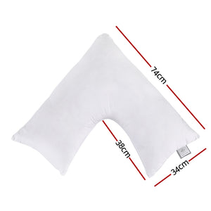 V-Shape Body Pillow | Boomerang Nursing Support Cushion