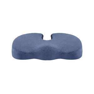 Giselle Bedding | Seat Cushion | Memory Foam Pillow | Back Pain Relief | Chair Pad | Blue