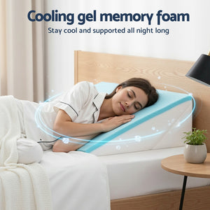 Adjustable Wedge Pillow | Support Cushion | Grey