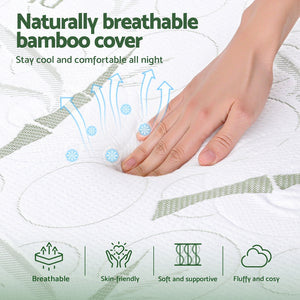 Gel Memory Foam Wedge Pillow | Bamboo Cover | Ergonomic Support