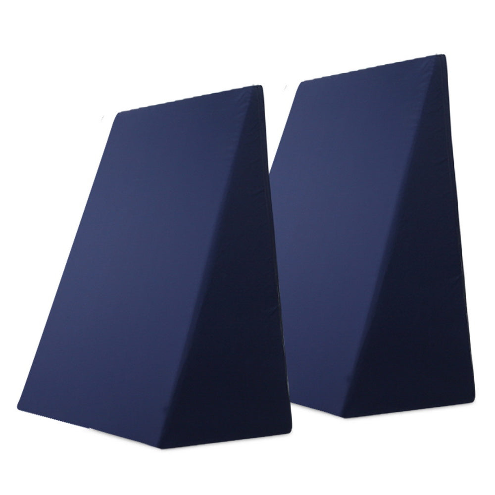 Bedding Wedge Pillow | Blue | Twin Pack