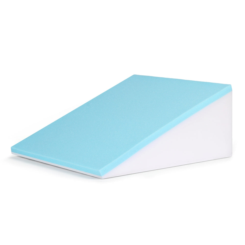 Wedge Support Pillow | Grey | Foam Comfort Cushion