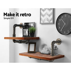 Floating DIY Pipe Shelf | Set of 2 | IVOR