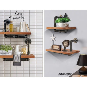 Floating DIY Pipe Shelf | Set of 2 | IVOR