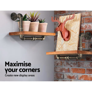 Floating DIY Pipe Shelf | Set of 2 | IVOR